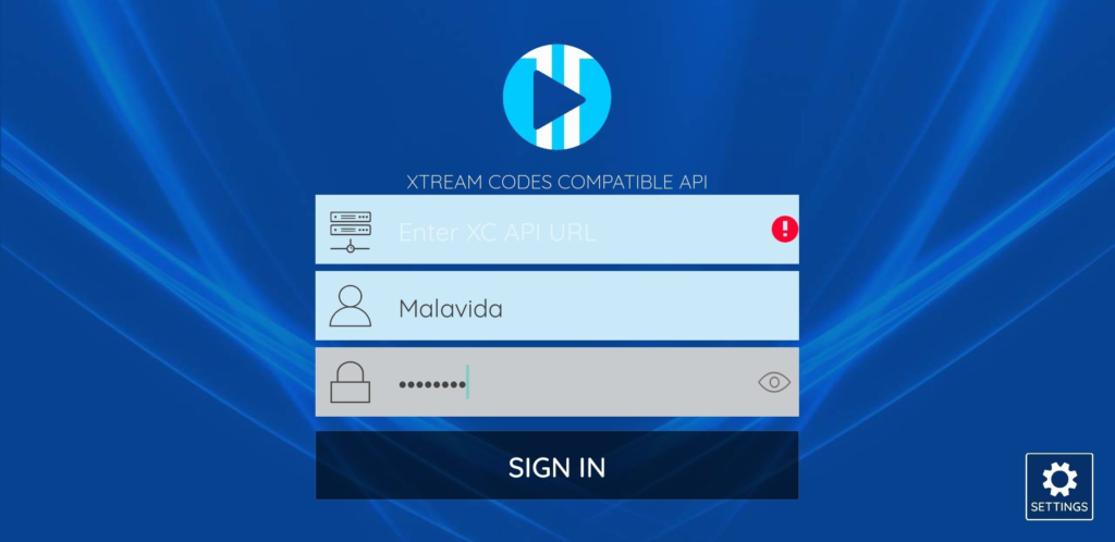 XCIPTV teste